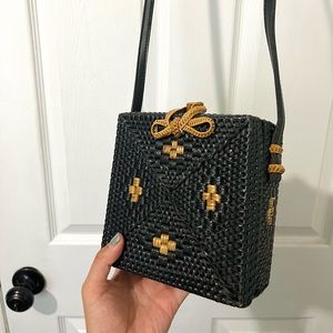Urban Outfitters Bags | Urban Outfitters Boho Rattan Crossbody